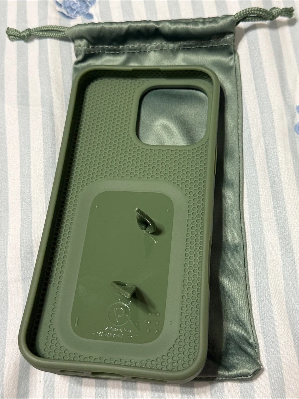 Loopy Case Green Silicone iPhone Case with Loop Strap